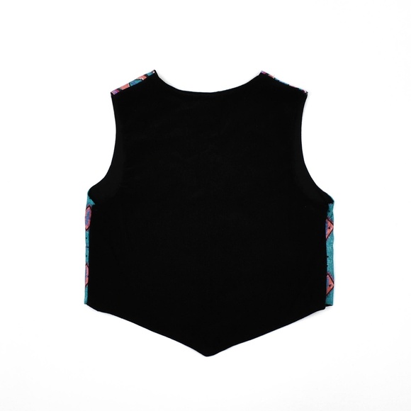 Vintage Grandma Boy's Pattern Vest - Picture 2 of 7